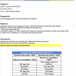Championnat départemental des AVENIRS à Lamballe